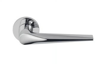PEAK - Cromall® door handle on rose by Colombo Design - view 3